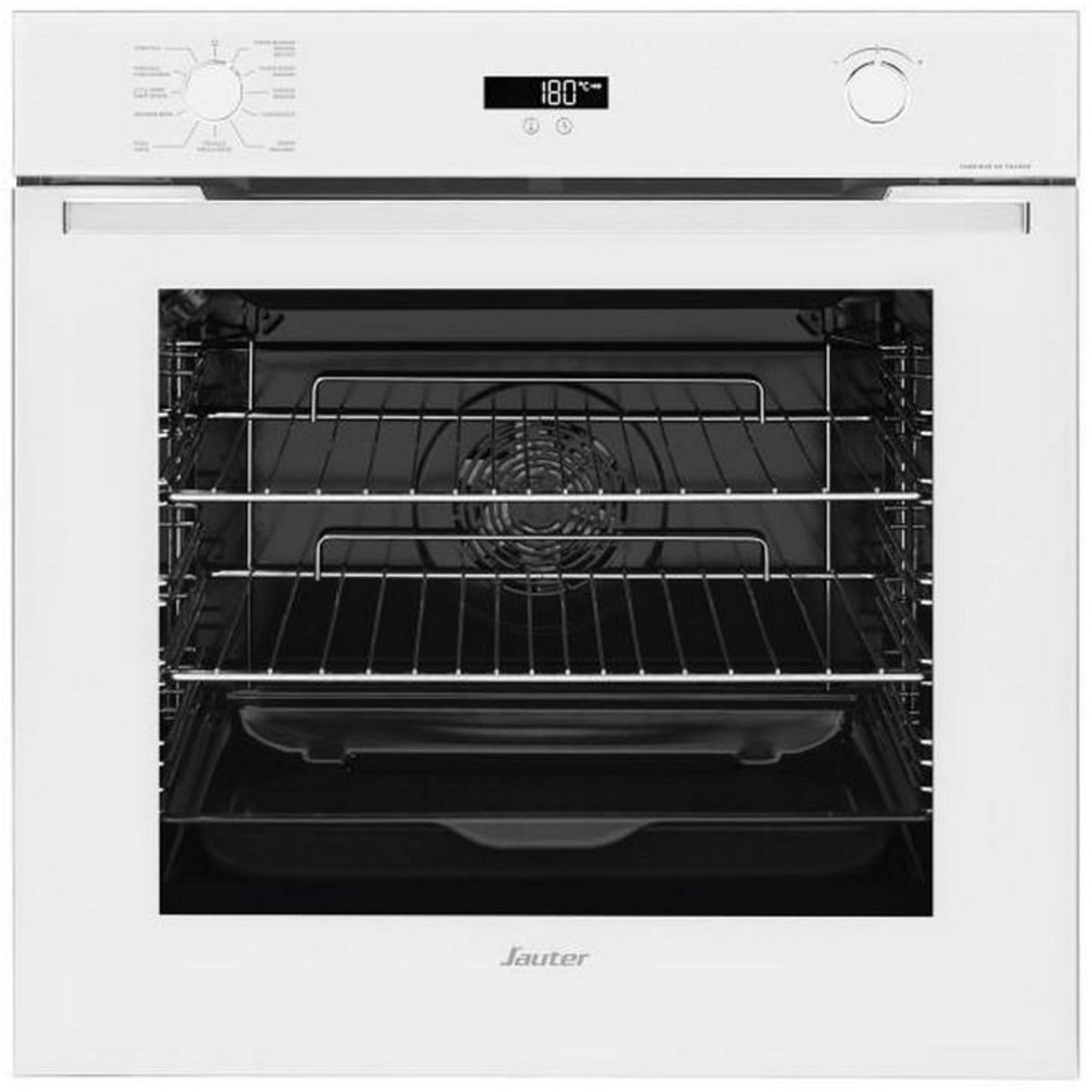 Sauter Four intégrable multifonction 73l 60cm a+ pyrolyse blanc - sop6214lw