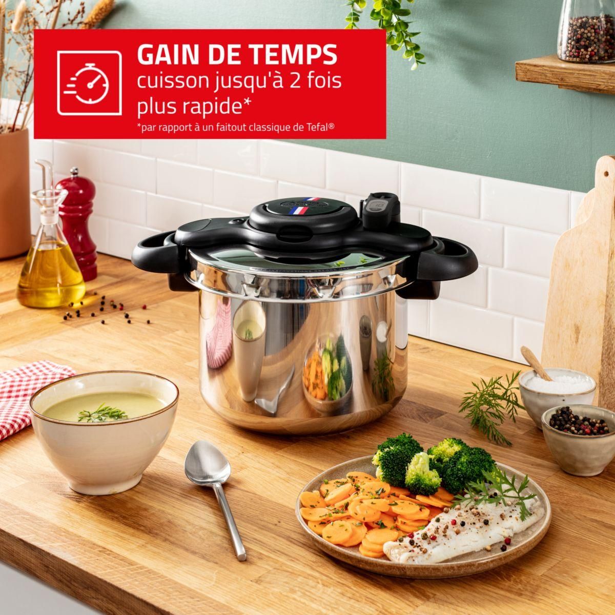 SEB Autocuiseur ClipsoMinut de vos régions 9L + Minuteur