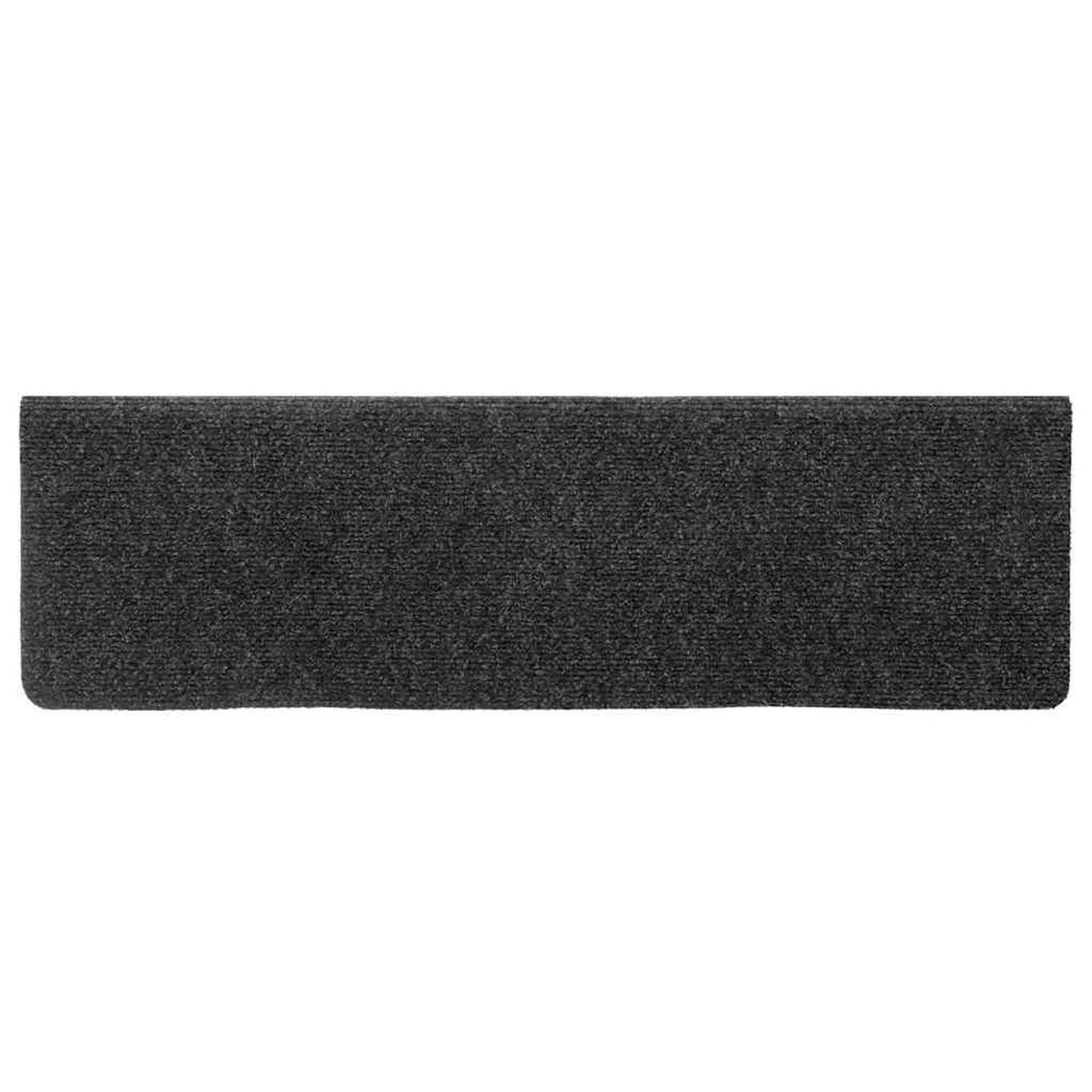 Voir la diapositive 4 : VIDAXL Tapis d'escalier autocollant 30 pcs anthracite 65x21x4 cm
