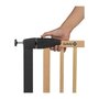 Voir la diapositive 2 : SAFETY FIRST SAFETY 1ST SIMPLY CLOSE WOOD & META, Pression, 73-80 cm (Max. 94cm), sans vis ni perçage, Ouverture d'une Main, Bois et Graphit