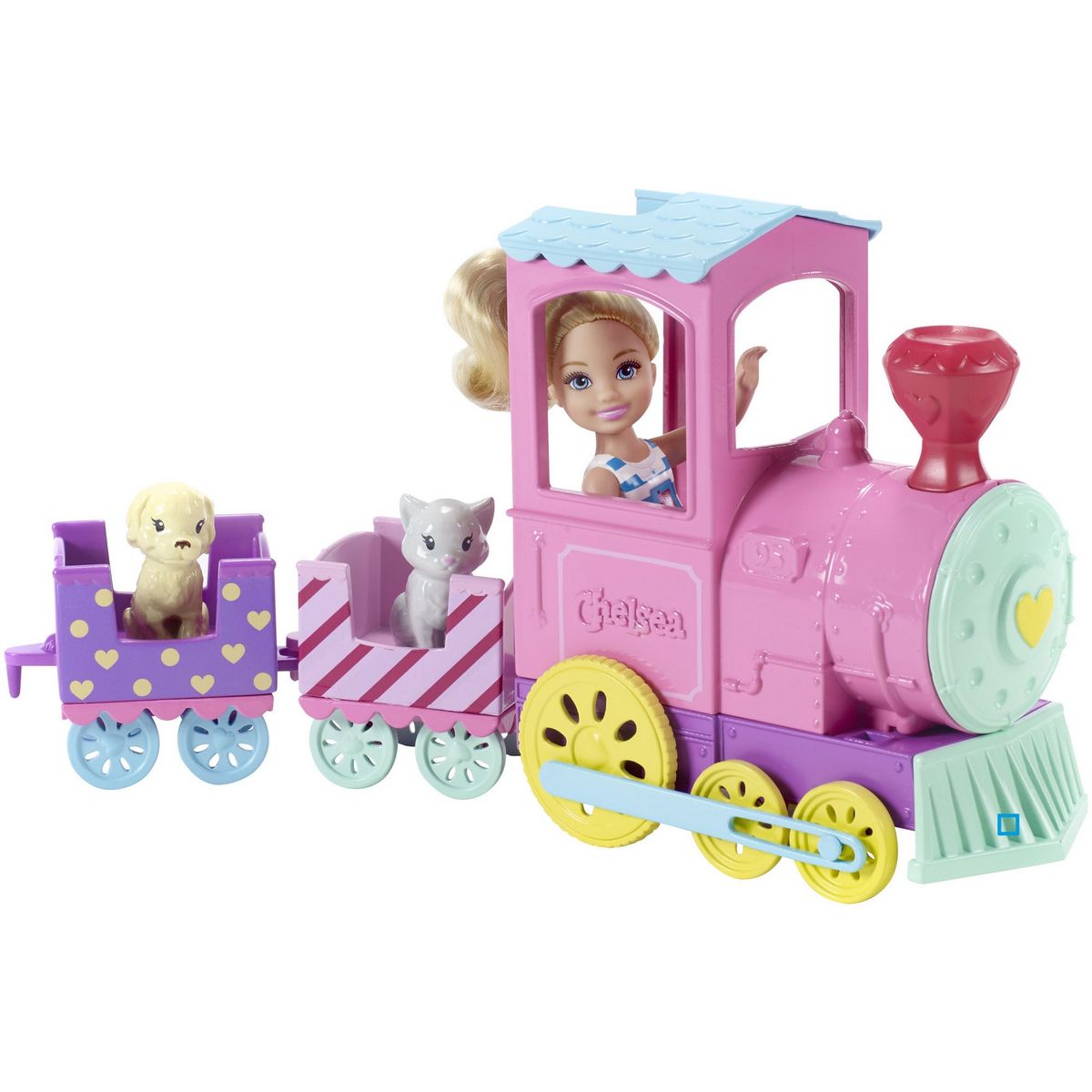 BARBIE Poupée Chelsea et le train Barbie  