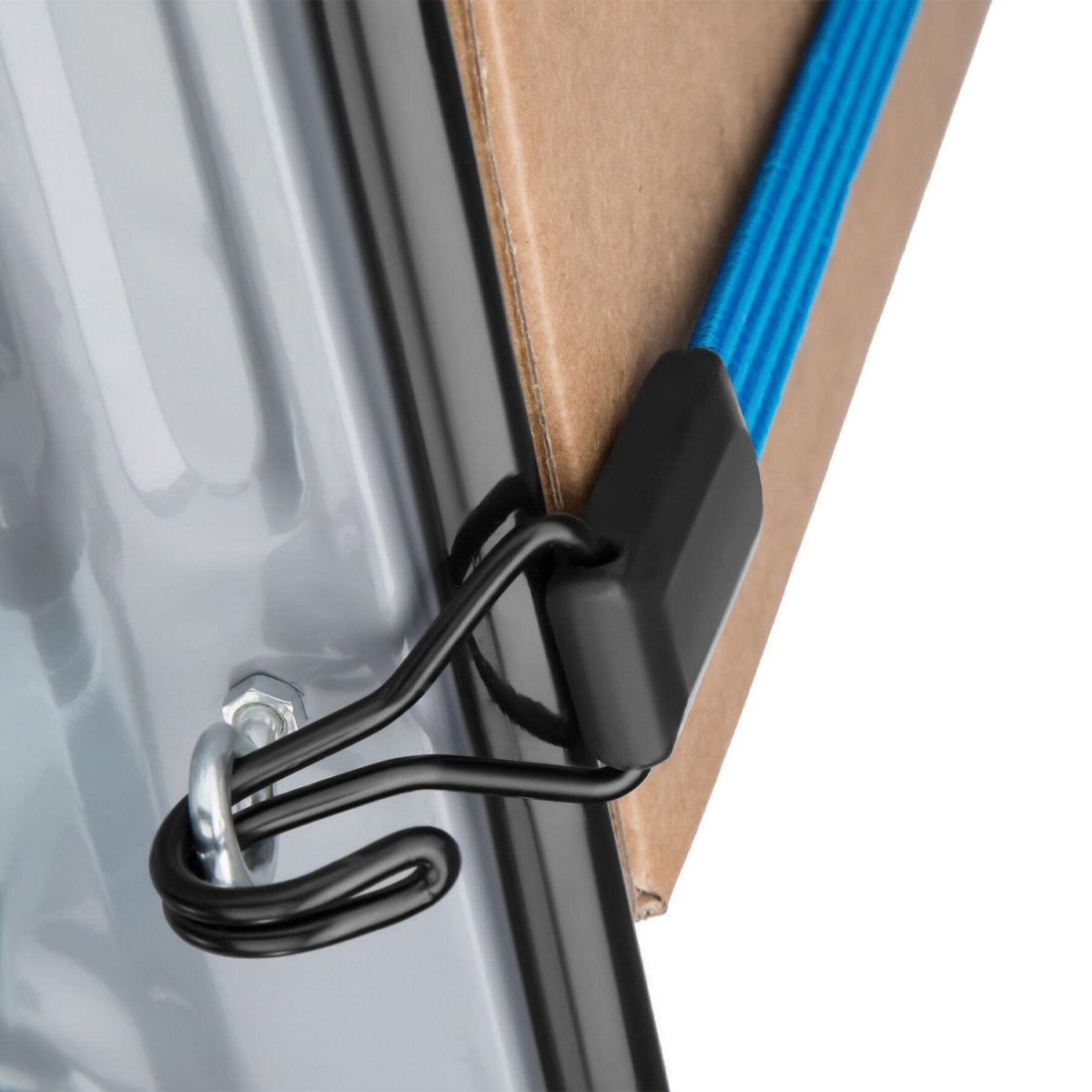 tectake Chariot à plateforme Poignée pliable avec compartiment de rangement noir