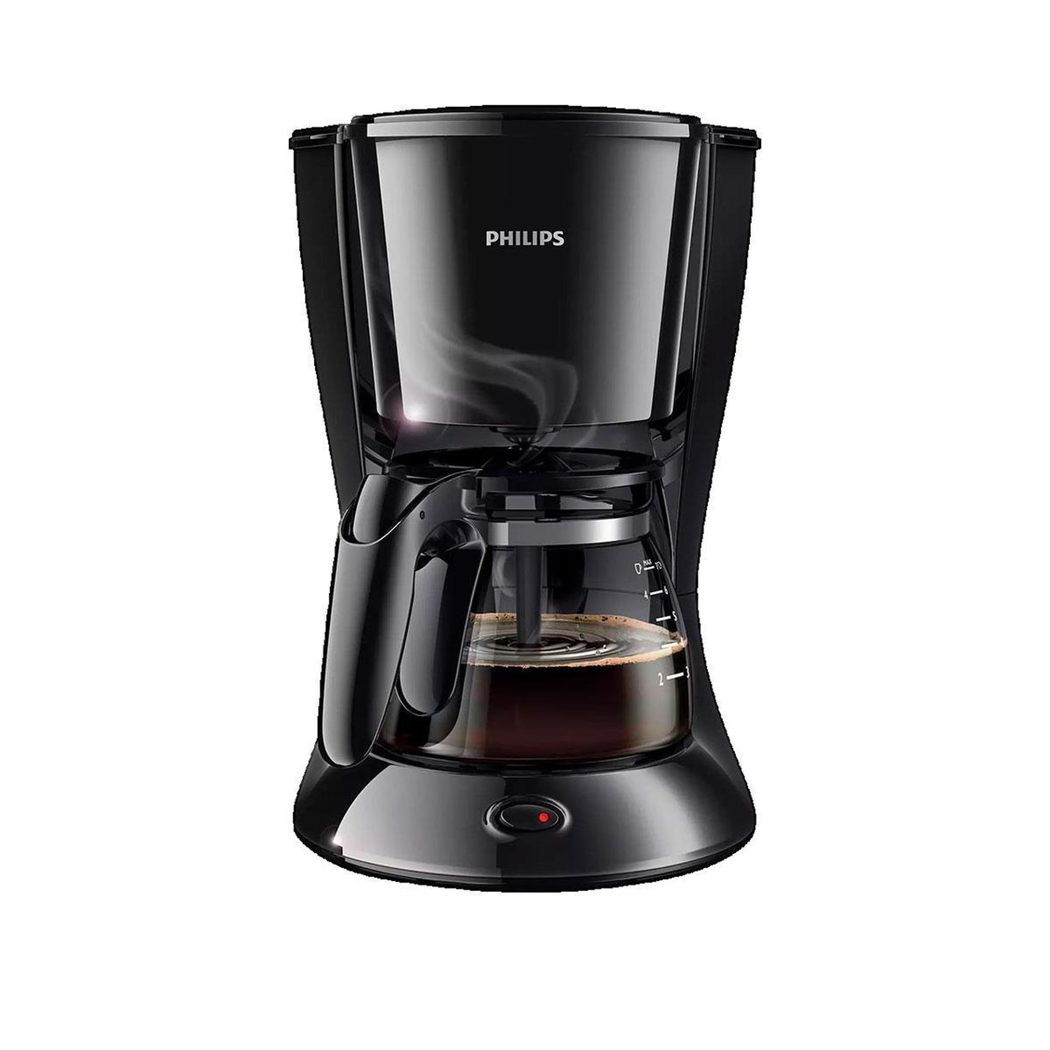 Voir la diapositive 2 : Philips Cafetière Philips HD7432/20 Noir capacité 0,92 litre
