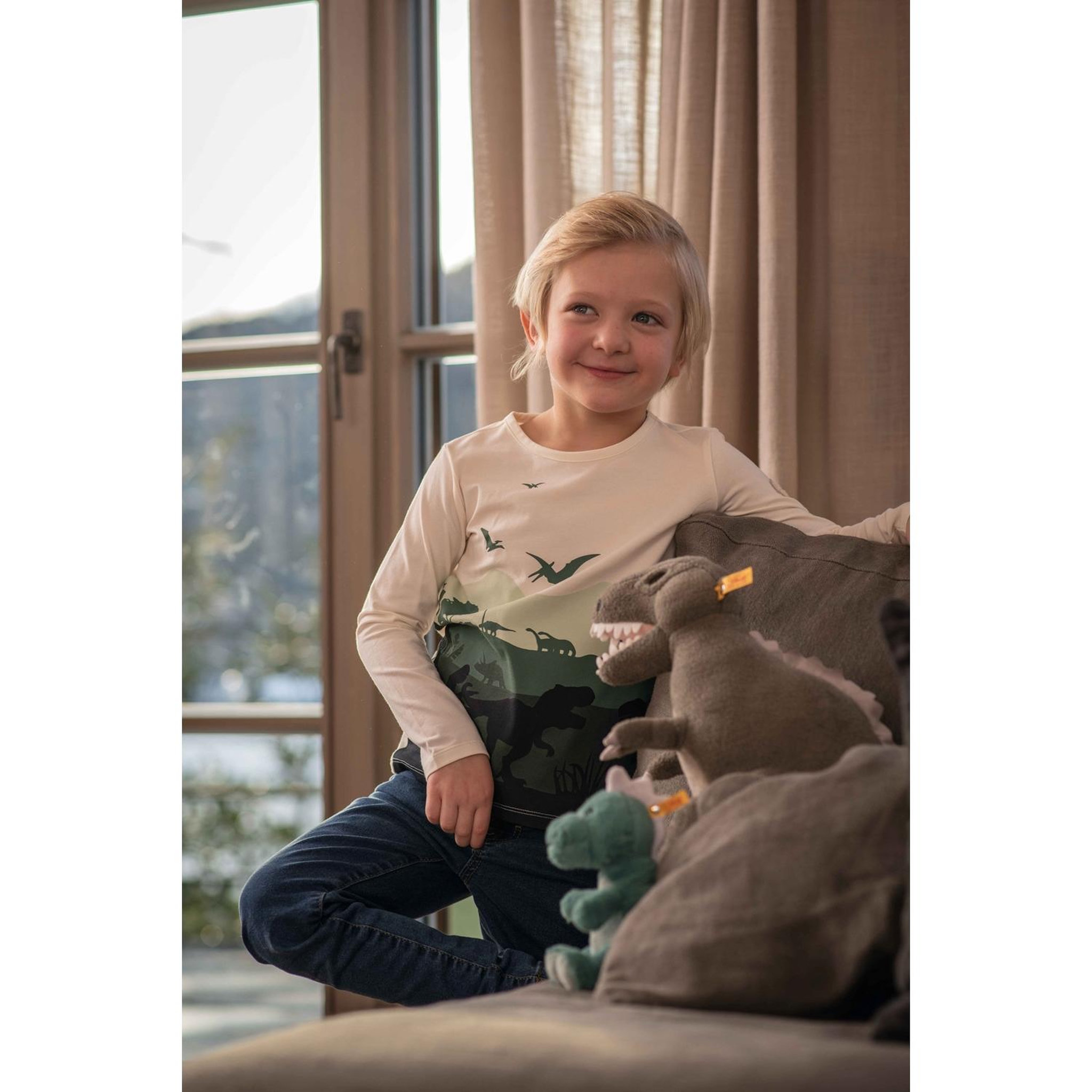 Voir la diapositive 2 : STEIFF Peluche - Thaisen T-Rex