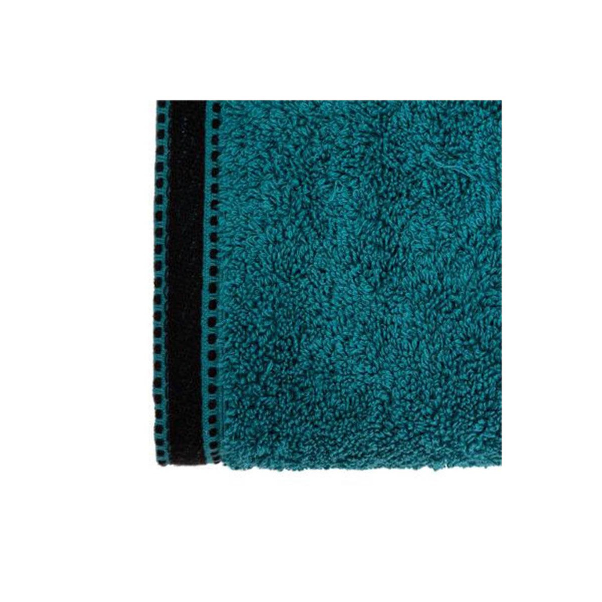 Voir la diapositive 3 : ATMOSPHERA Drap de douche  joia  70x130cm bleu canard