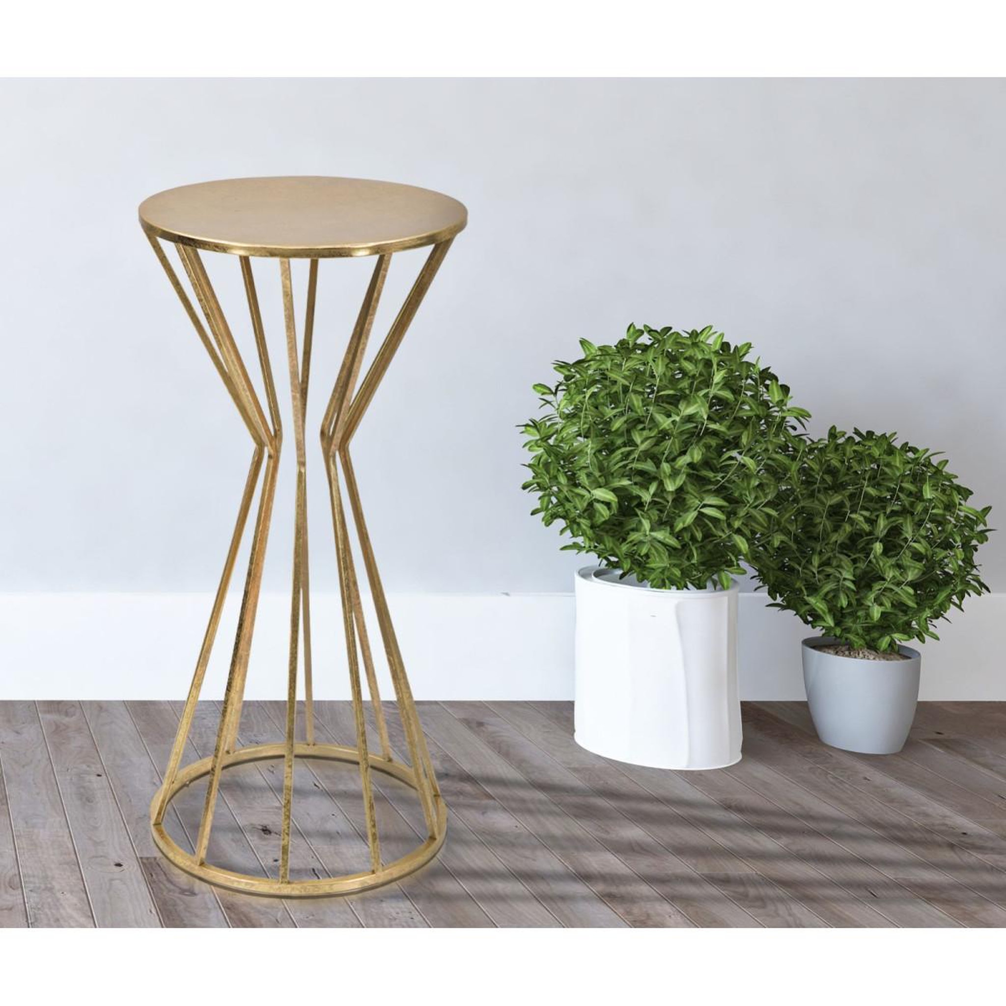 Voir la diapositive 6 : Paris Prix Table d'appoint design  vienna  80cm or