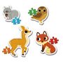 Voir la diapositive 2 : CLEMENTONI Clementoni My First Puzzles - Forest animals
