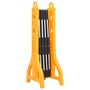 Voir la diapositive 4 : VIDAXL Barriere de circulation pliable Jaune et noir 250x38x96 cm