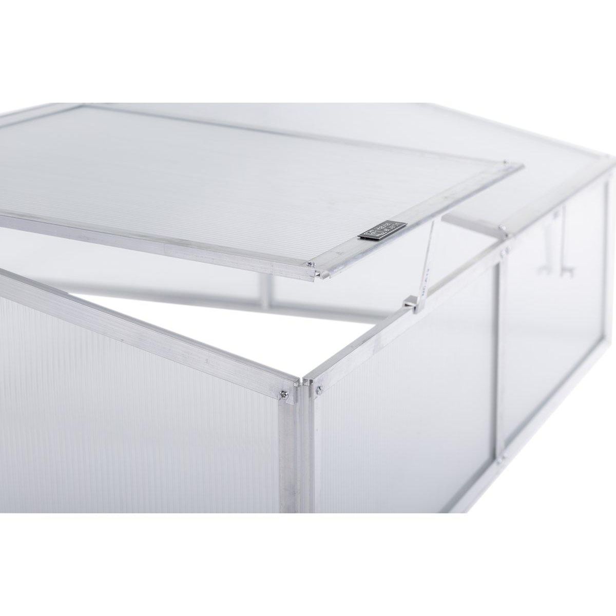 Habitat et Jardin Mini serre de jardin ou balcon en polycarobnate  rosa  - 1,19m2