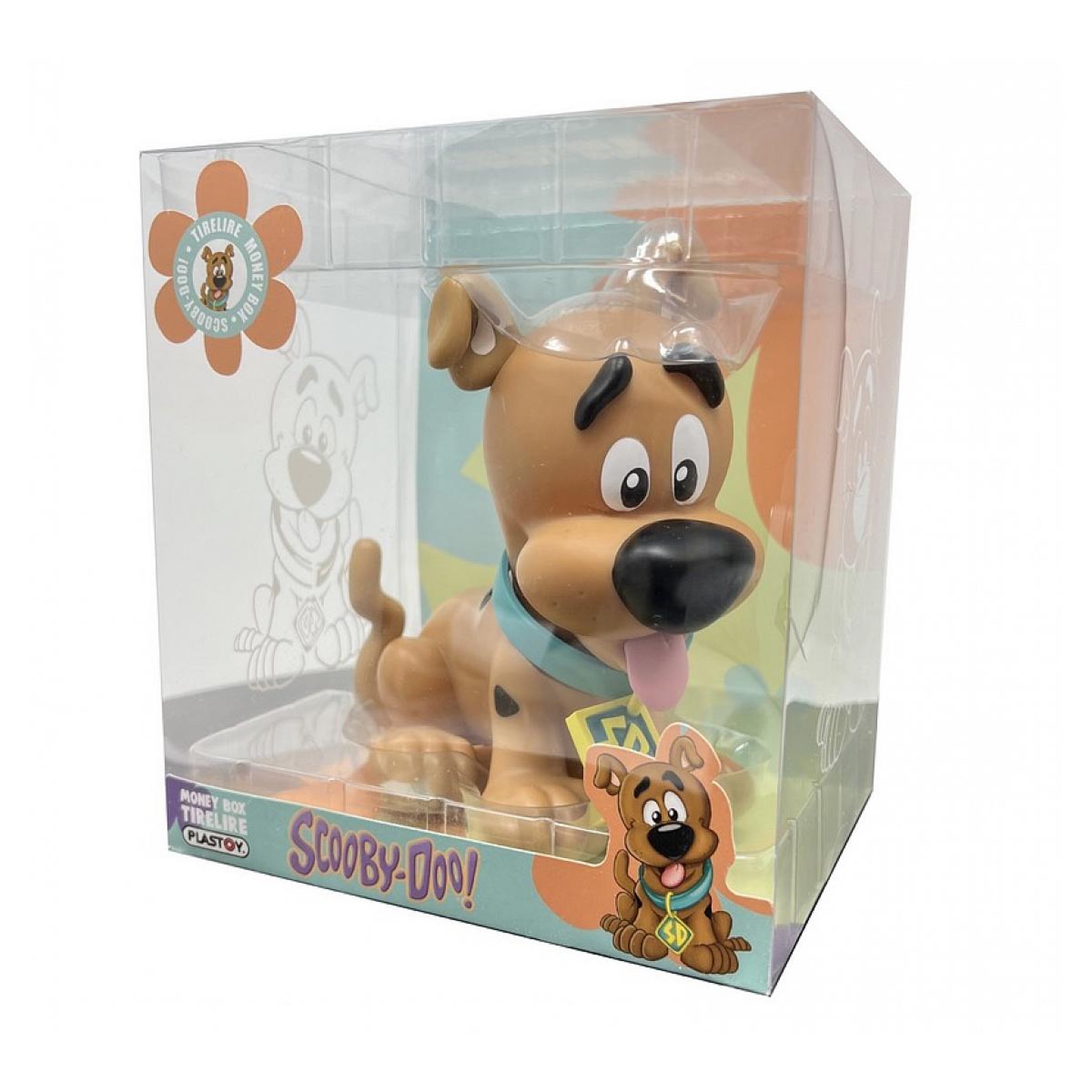 Voir la diapositive 2 : Plastoy tirelire chibi Scooby Doo