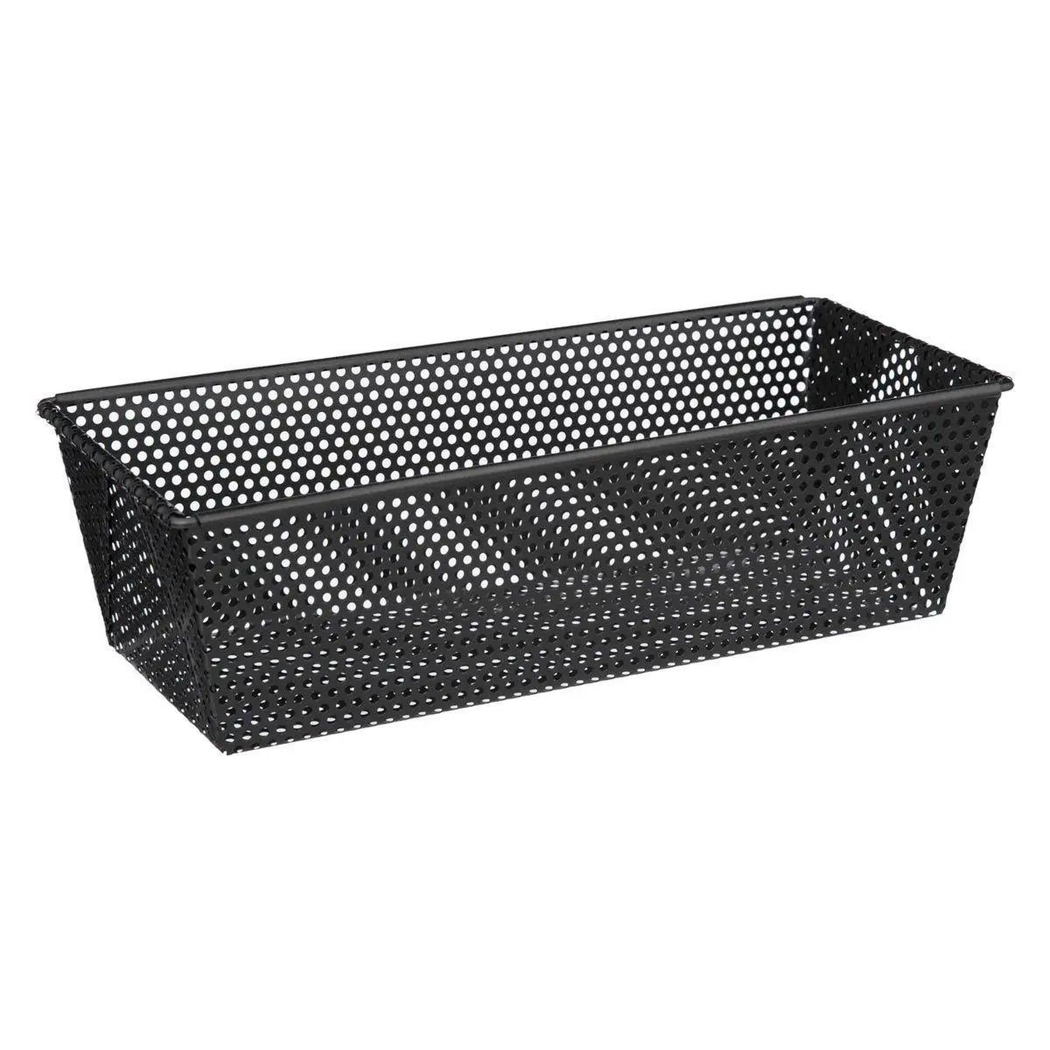 Voir la diapositive 1 : FIVE Moule à pain  métal perforé  26cm gris foncé