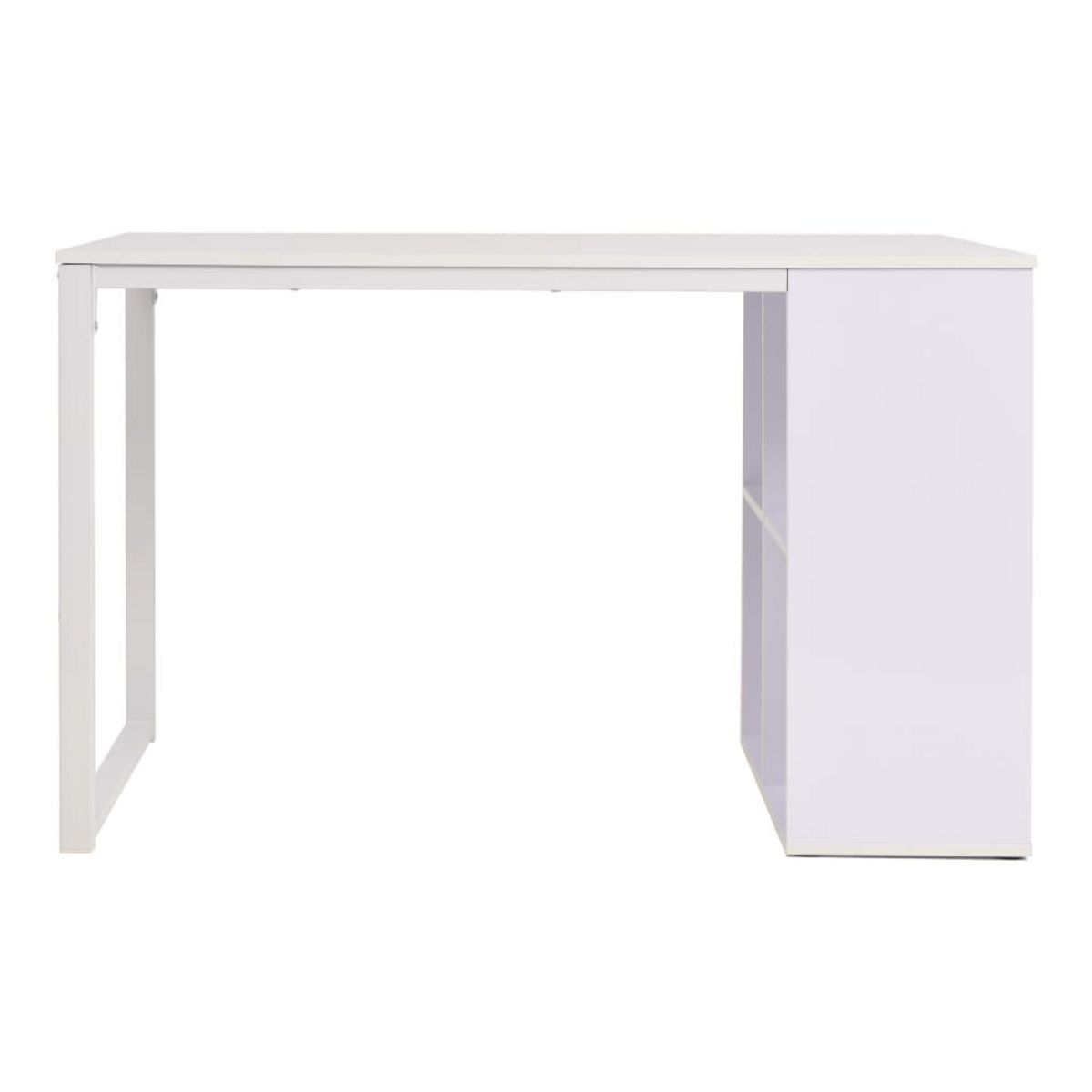 VIDAXL Table d'ecriture 120x60x75 cm Blanc