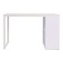 Voir la diapositive 2 : VIDAXL Table d'ecriture 120x60x75 cm Blanc