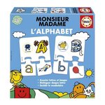 EDUCA Jeu d'apprentissage - EDUCA - Monsieur Madame - Alphabet