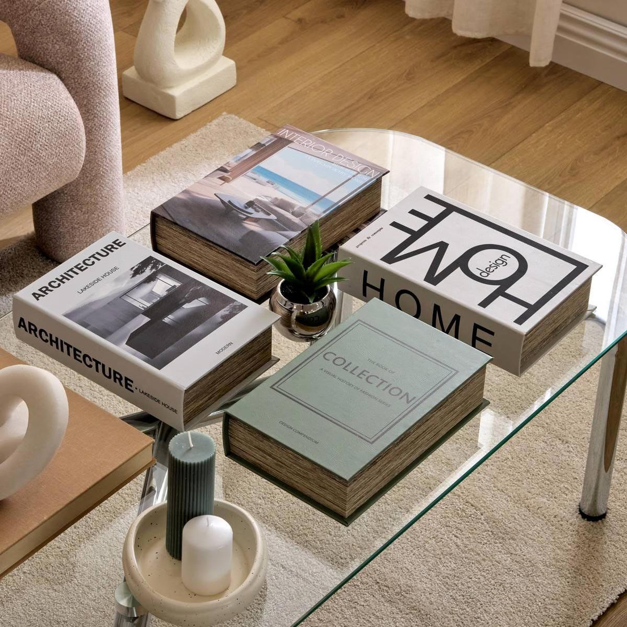 Voir la diapositive 3 : ATMOSPHERA Boîte déco livre interior design  josh  27cm multicolore