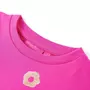 VIDAXL Sweatshirt pour enfants rose fonce 140