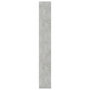 Voir la diapositive 5 : VIDAXL Bibliotheque a 5 niveaux Gris beton 40x24x175cm Bois ingenierie