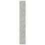 Voir la diapositive 5 : VIDAXL Bibliotheque a 5 niveaux Gris beton 40x24x175cm Bois ingenierie