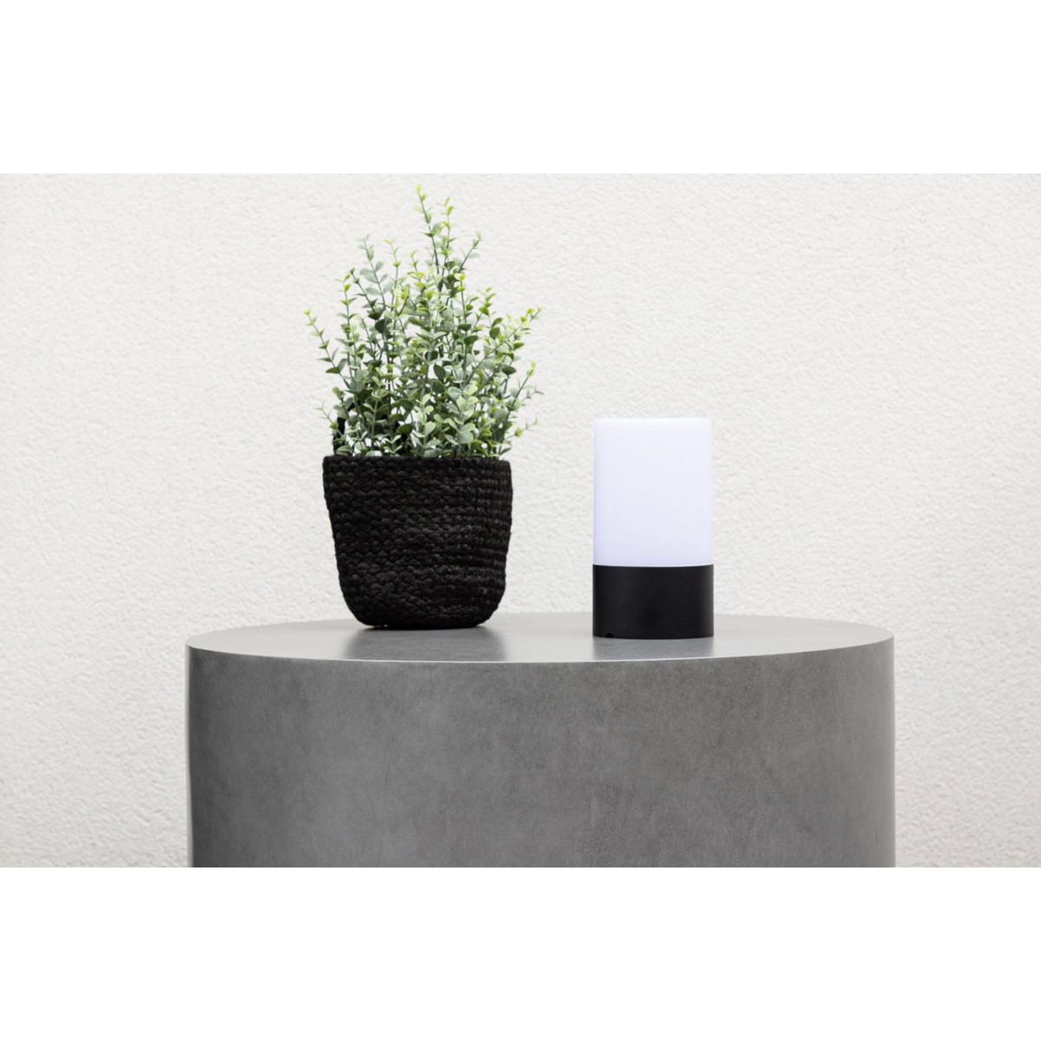 Voir la diapositive 4 : Paris Prix Table d'appoint de jardin ronde  lissabon  60cm gris