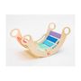 Voir la diapositive 2 : ELIS DESIGN Rocker Montessori Planches multicolores