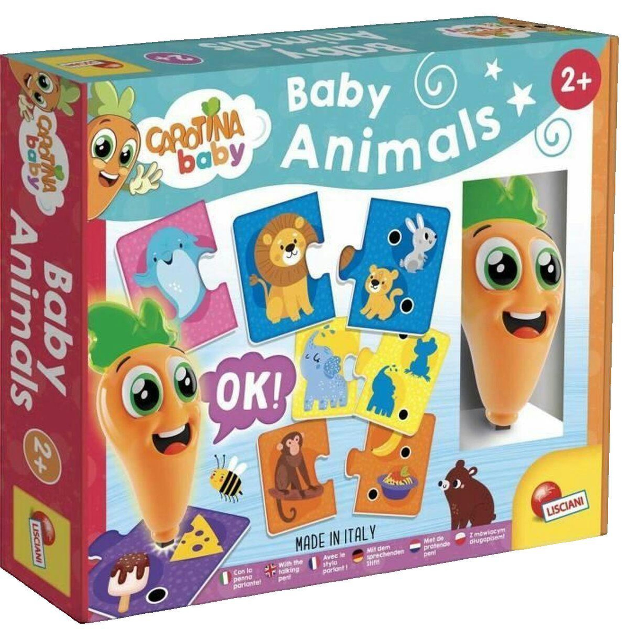 LISCIANI GIOCHI Jouet éducatif interactif Lisciani Giochi Carotina Baby multicolore