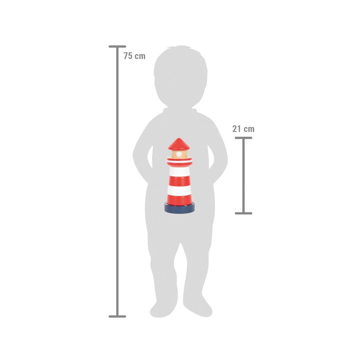 SMALLFOOT Tour a empiler - Phare grand ocean