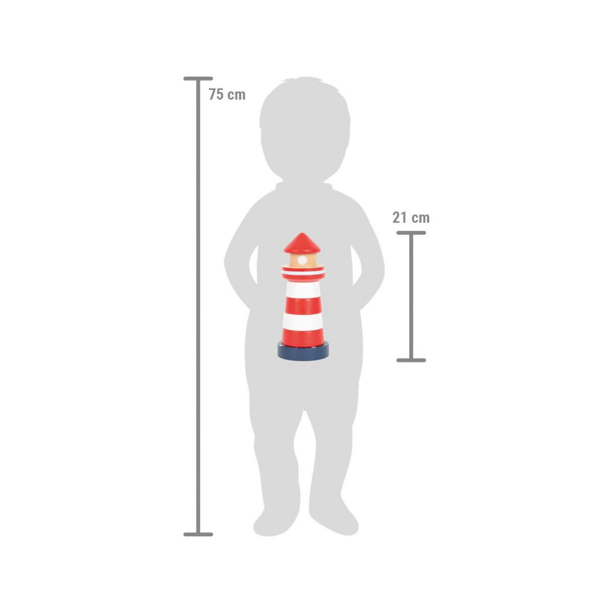 SMALLFOOT Tour a empiler - Phare grand ocean