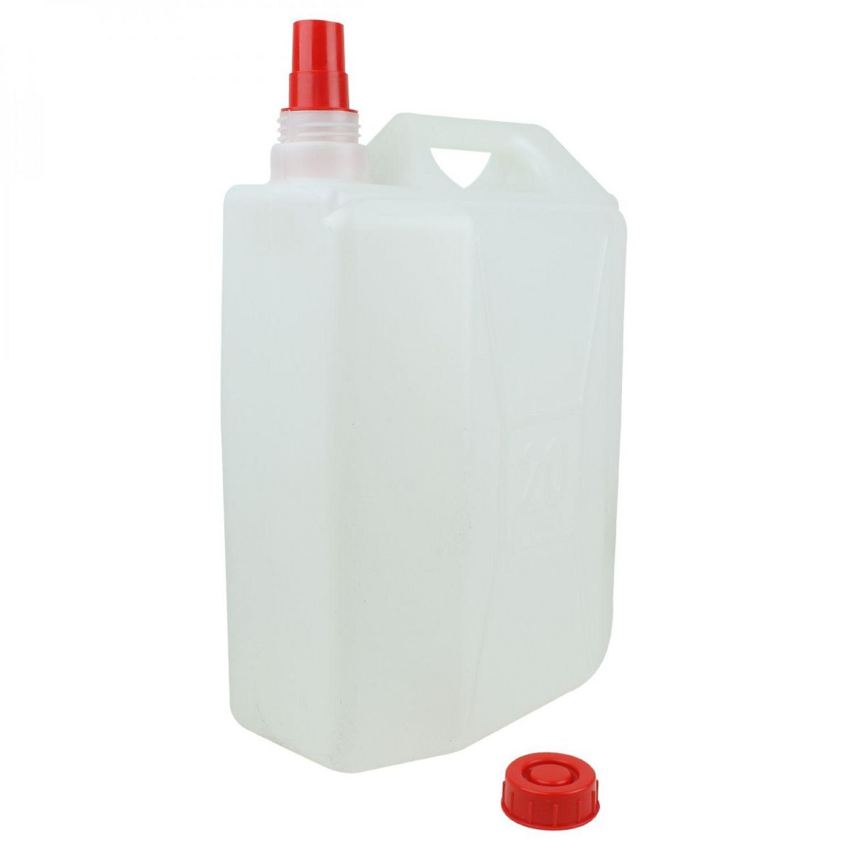 LINXOR Bidon en plastique (PEHD) pour usage alimentaire avec bouchon - 20L