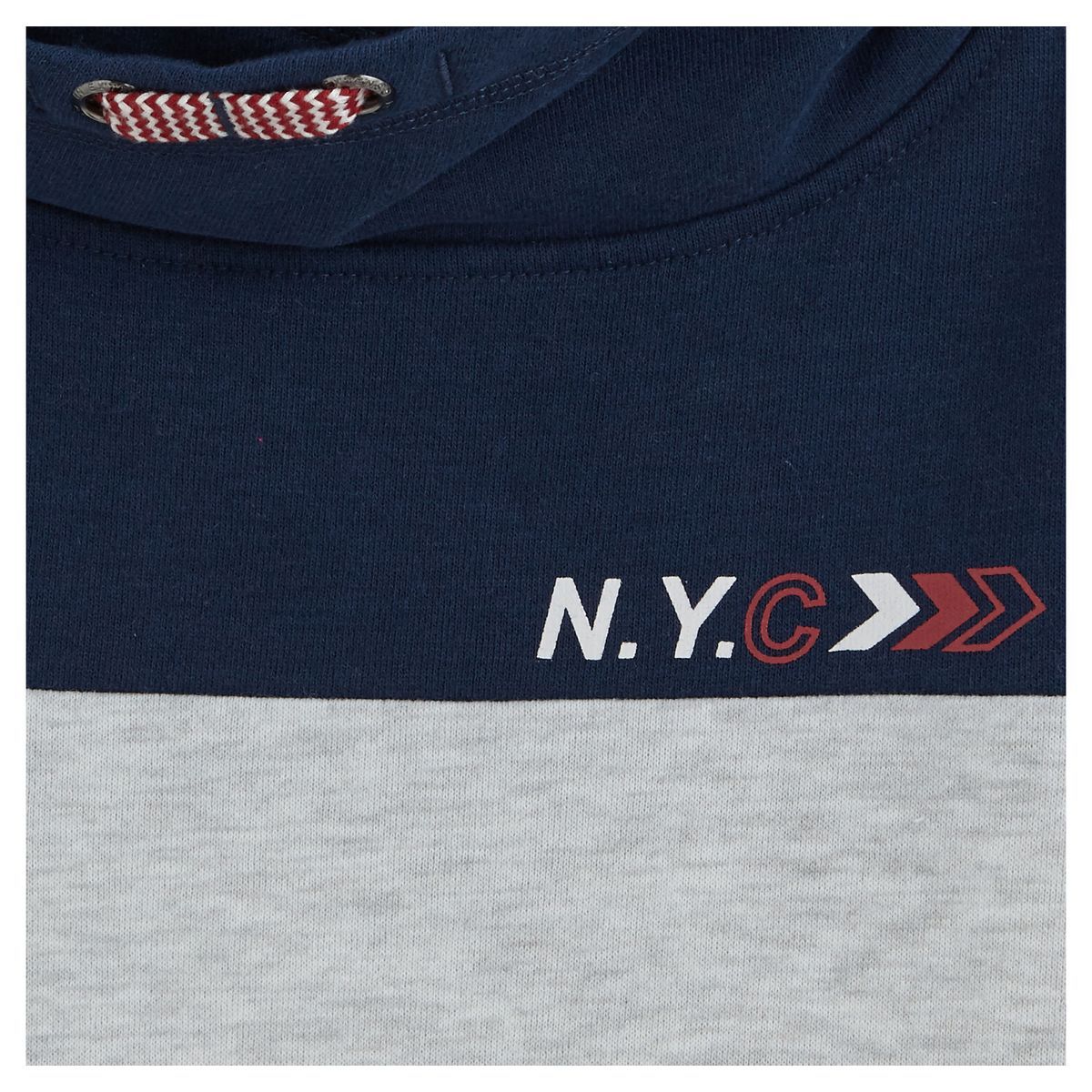 IN EXTENSO Sweat col snood garçon