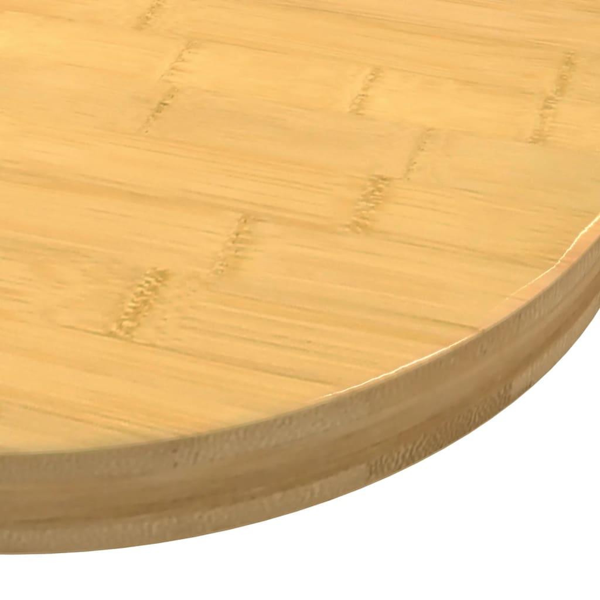 Voir la diapositive 3 : VIDAXL Dessus de table Ø60x4 cm bambou