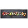 Voir la diapositive 2 : VIDAXL Tapis de cuisine lavable impression d'epices 60x180 cm velours