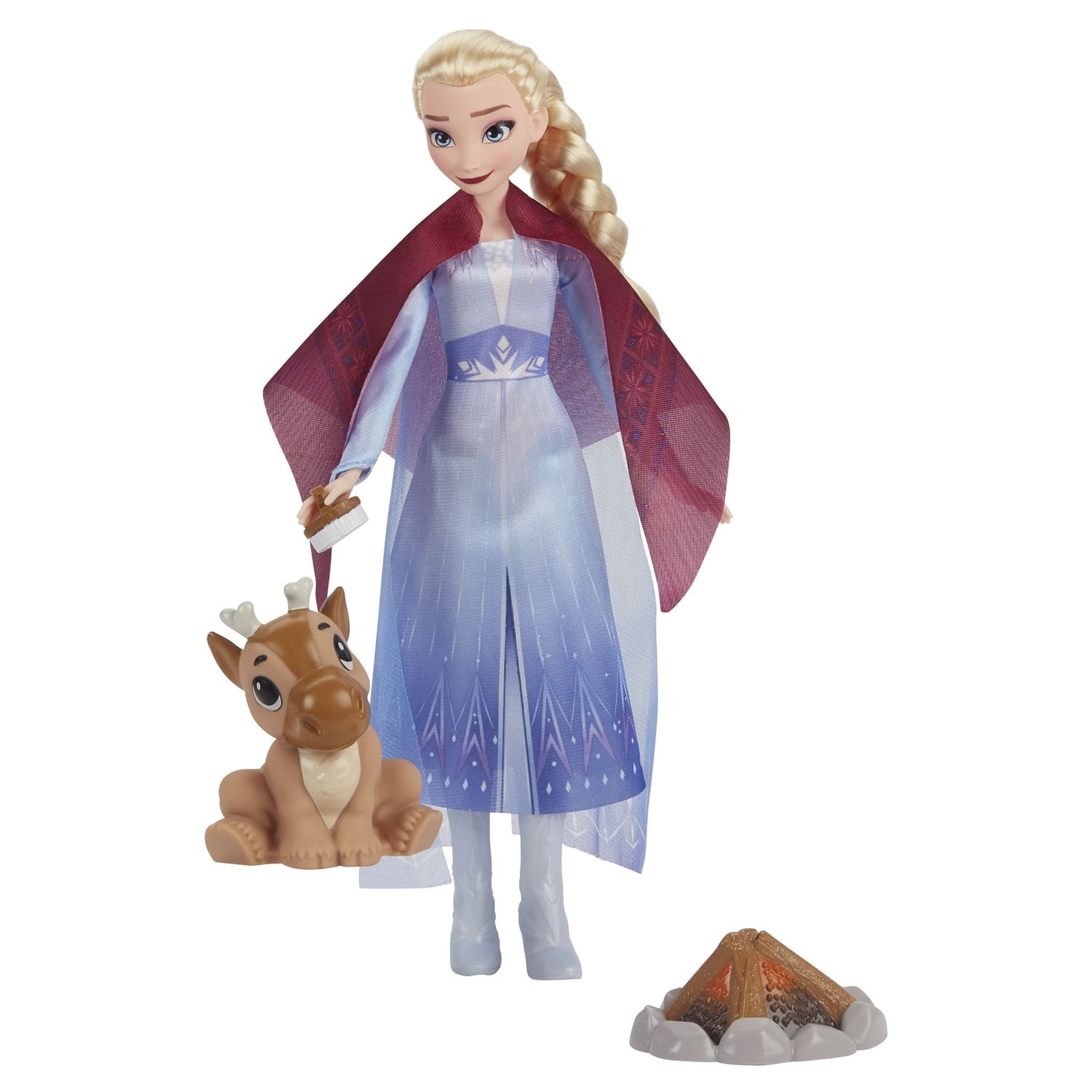 Voir la diapositive 3 : HASBRO Disney Frozen II - Feu de camp avec Elsa