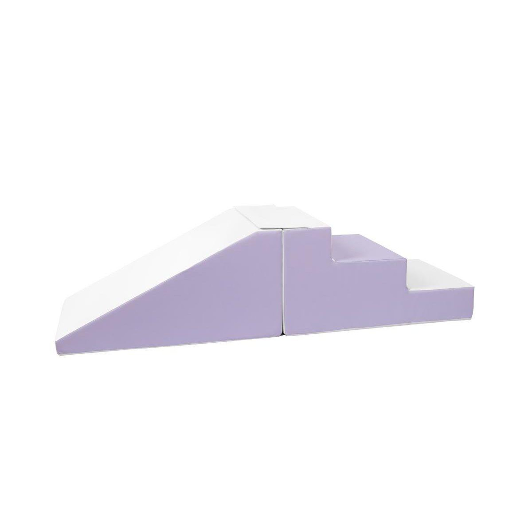 VELINDA Lot de 2 grands blocs en mousse lilas