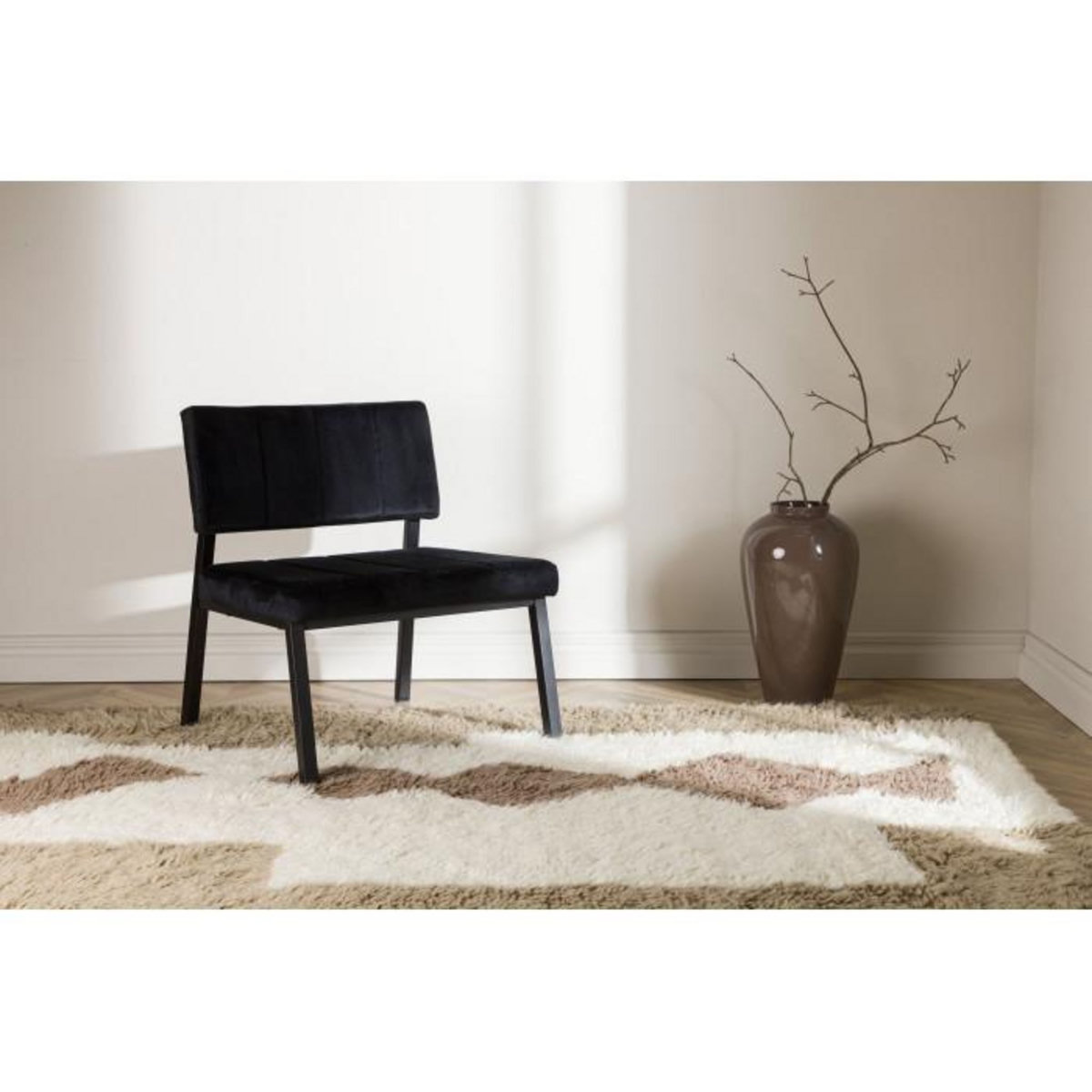 Paris Prix Tapis Déco en Laine  Nestor  252x350cm Multicolore