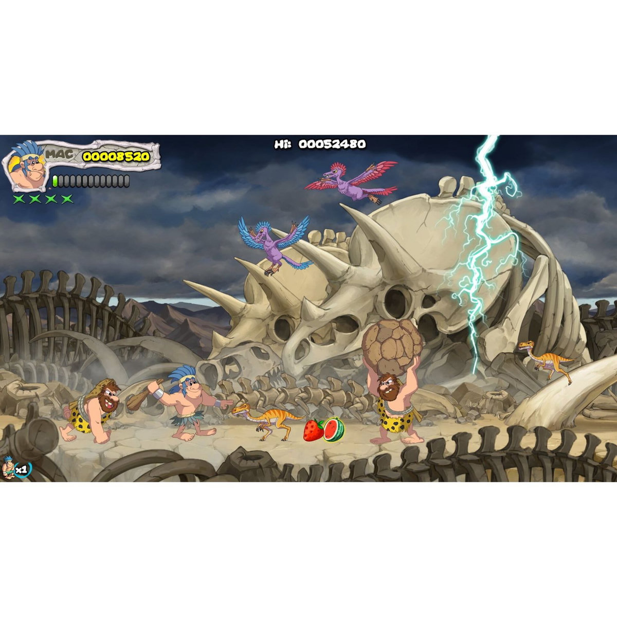 Joe & Mac: Caveman Ninja - T-Rex Edition Nintendo Switch