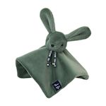 MAILOU Doudou plat lapin dorlotin 27 cm - vert sauge - Mailou