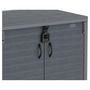 Voir la diapositive 5 : DURAMAX Armoire de rangement jardin Résine - Gris - 850L - STOREAWAY