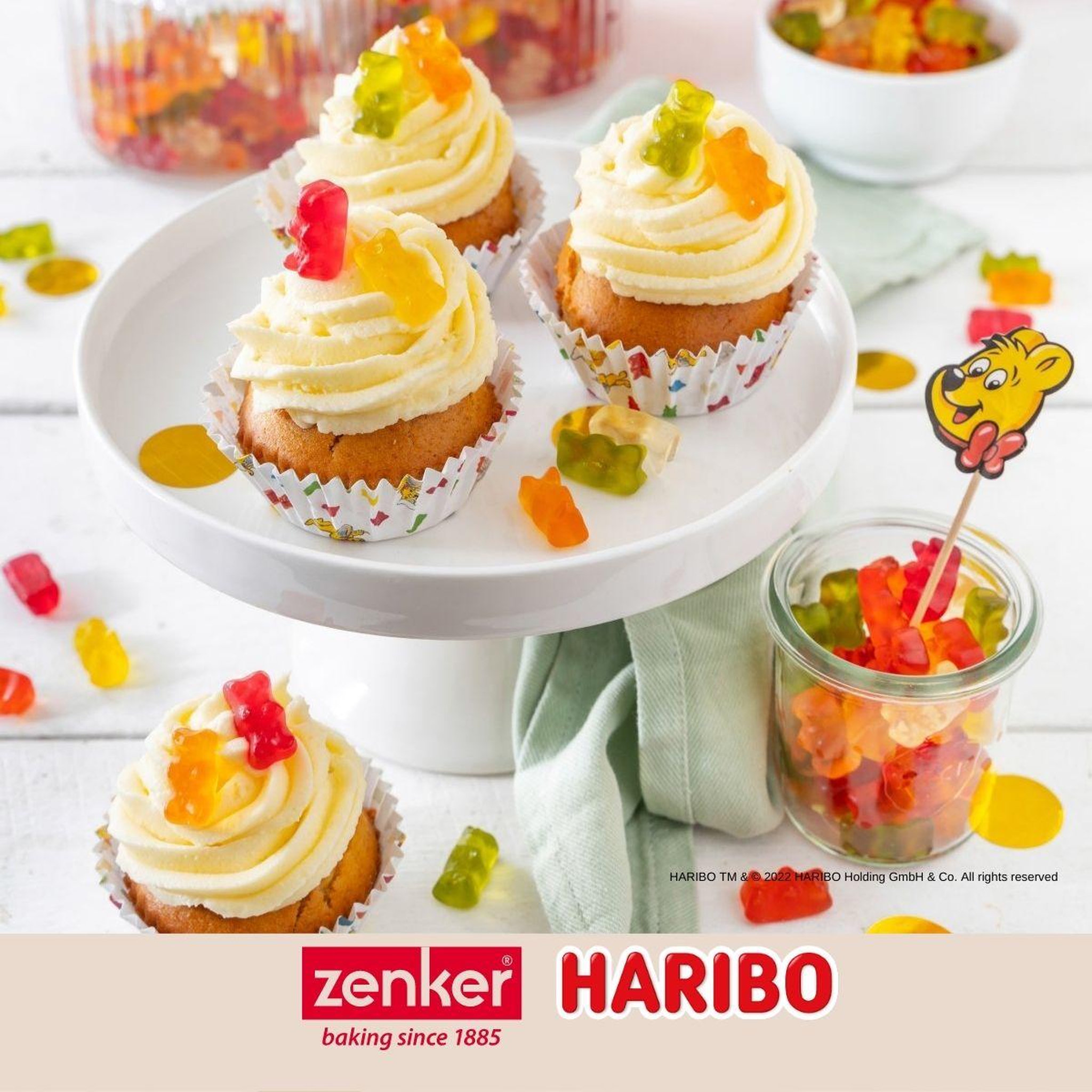 Voir la diapositive 6 : ZENKER Lot de 50 moules à muffins en papier 6 cm zenker haribo