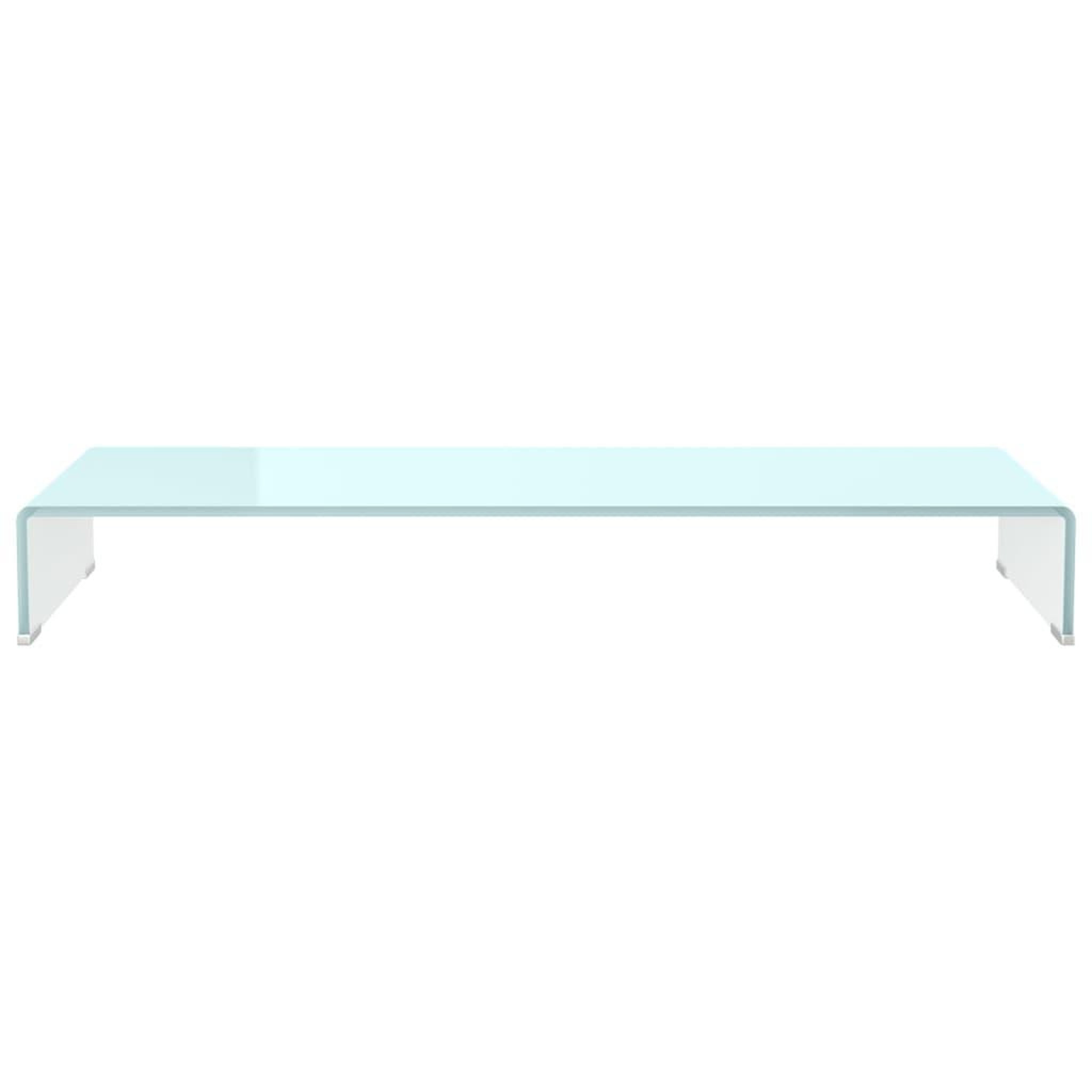 Voir la diapositive 3 : VIDAXL Meuble TV/Support pour moniteur 100x30x13 cm verre vert
