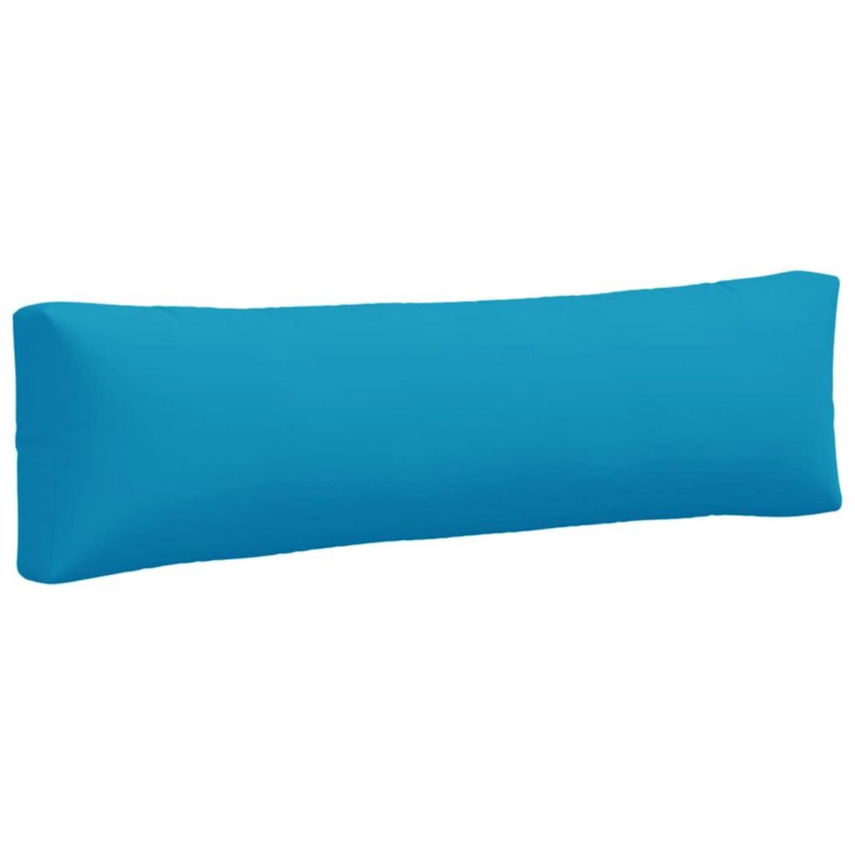 VIDAXL Coussins de palette lot de 2 bleu clair tissu