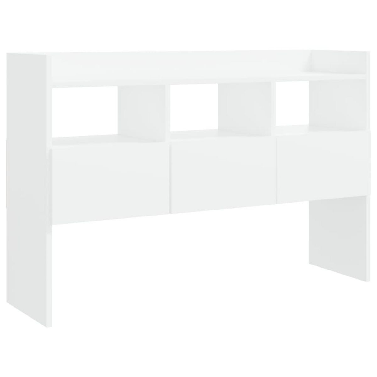 VIDAXL Buffet Blanc 105x30x70 cm Bois d'ingenierie