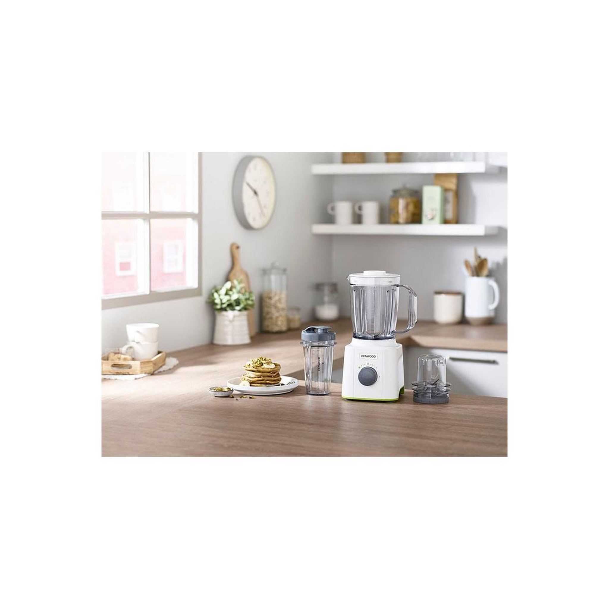 Voir la diapositive 3 : KENWOOD Blender kenwood blp31 avec bol en verre, 350 w, 1,6 l, 2 vitesses, blanc