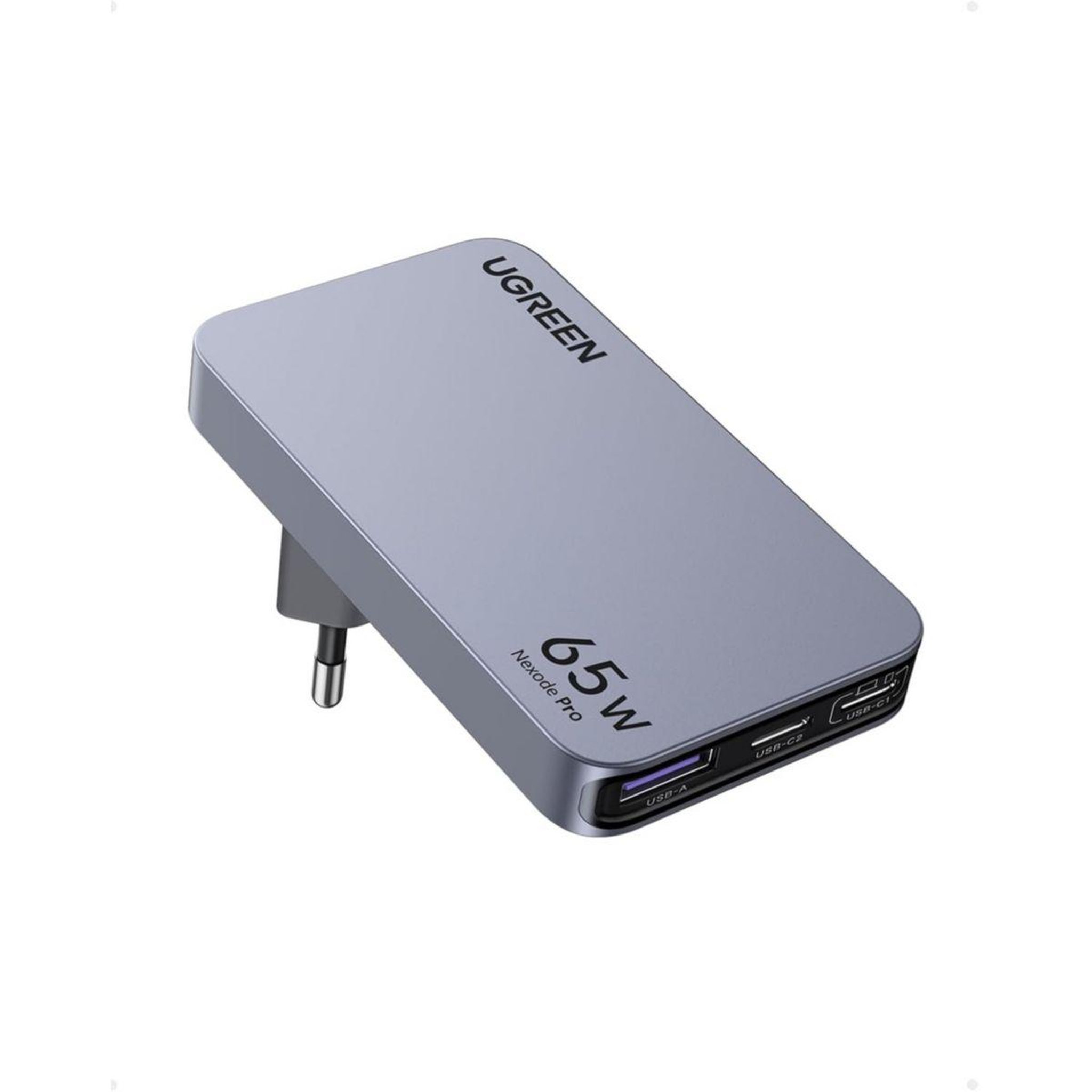 UGREEN Adaptateur de voyage Chargeur secteur mini 65W Gris clair