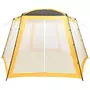 VIDAXL Tente de piscine Tissu 500x433x250 cm Jaune