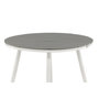 Voir la diapositive 5 : Paris Prix Table de Jardin Ronde  Break  90cm Gris