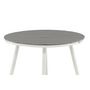 Voir la diapositive 5 : Paris Prix Table de Jardin Ronde  Break  90cm Gris