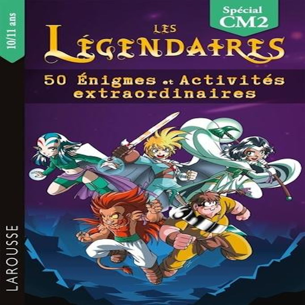 LES LEGENDAIRES - 50 ENIGMES ET ACTIVITES EXTRAORDINAIRES. SPECIAL CM2, Lecellier François