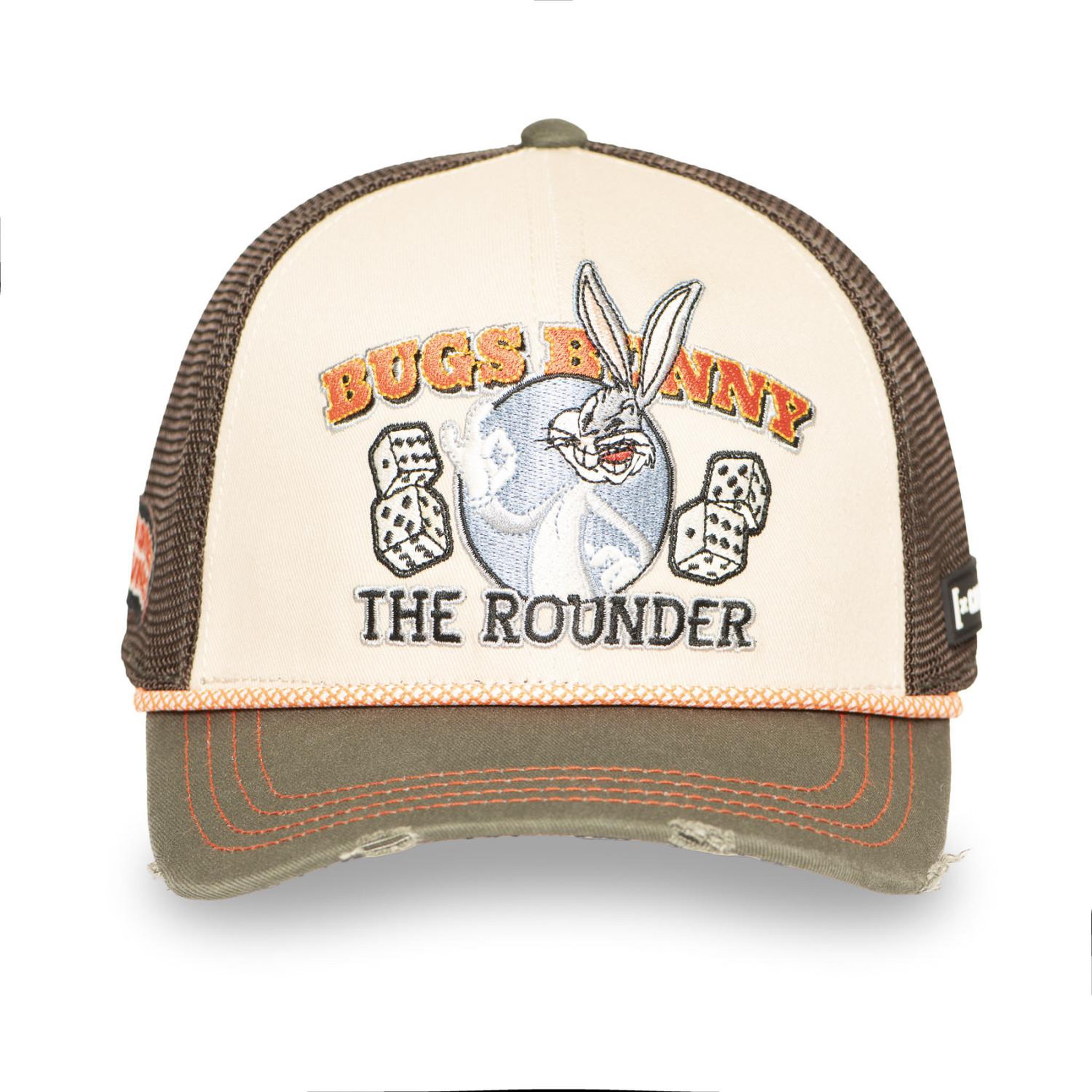 Voir la diapositive 2 : CAPSLAB Casquette semi curved finitions premium looney tunes bugs bunny