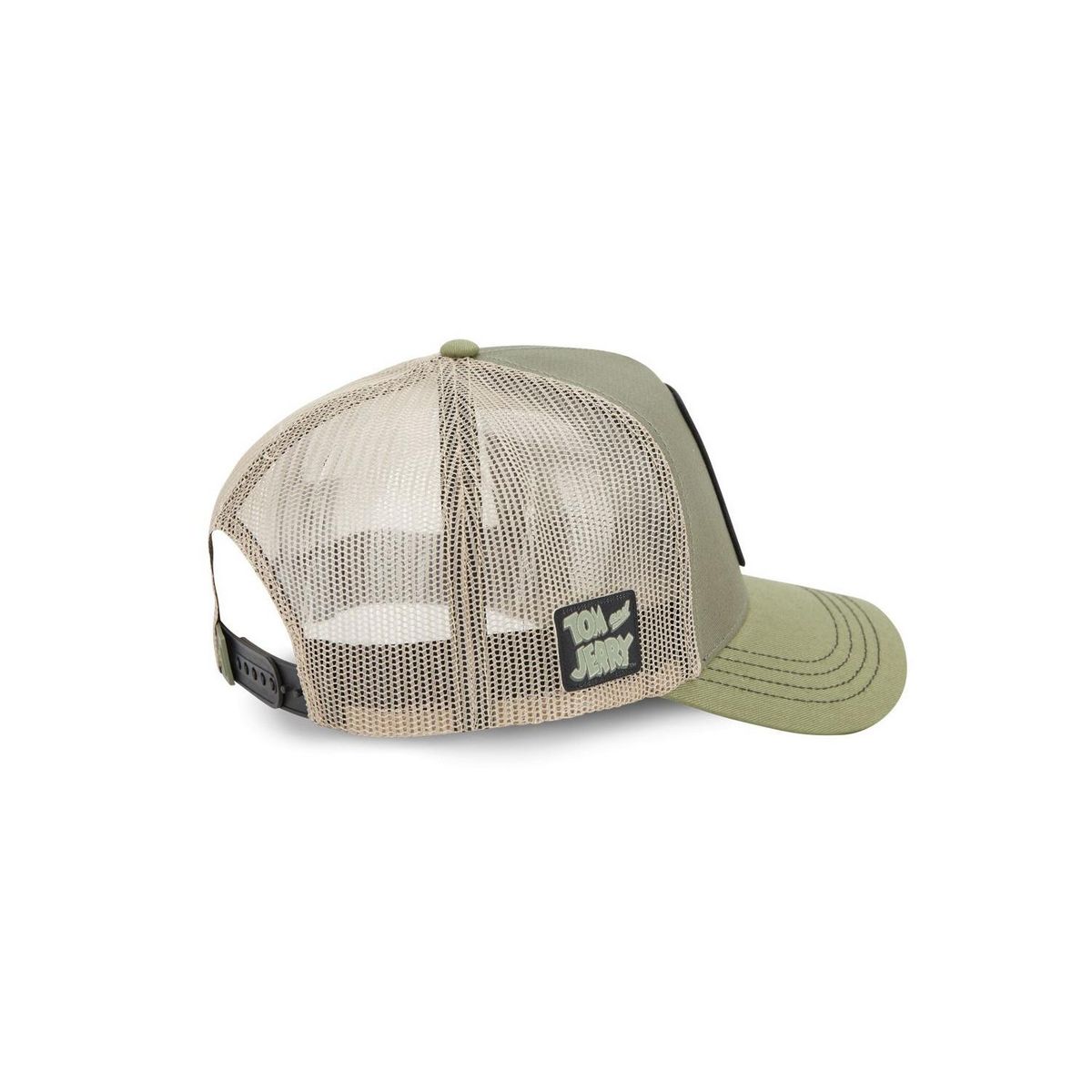 CAPSLAB Casquette trucker en coton avec filet Tom & Jerry modèle Tom