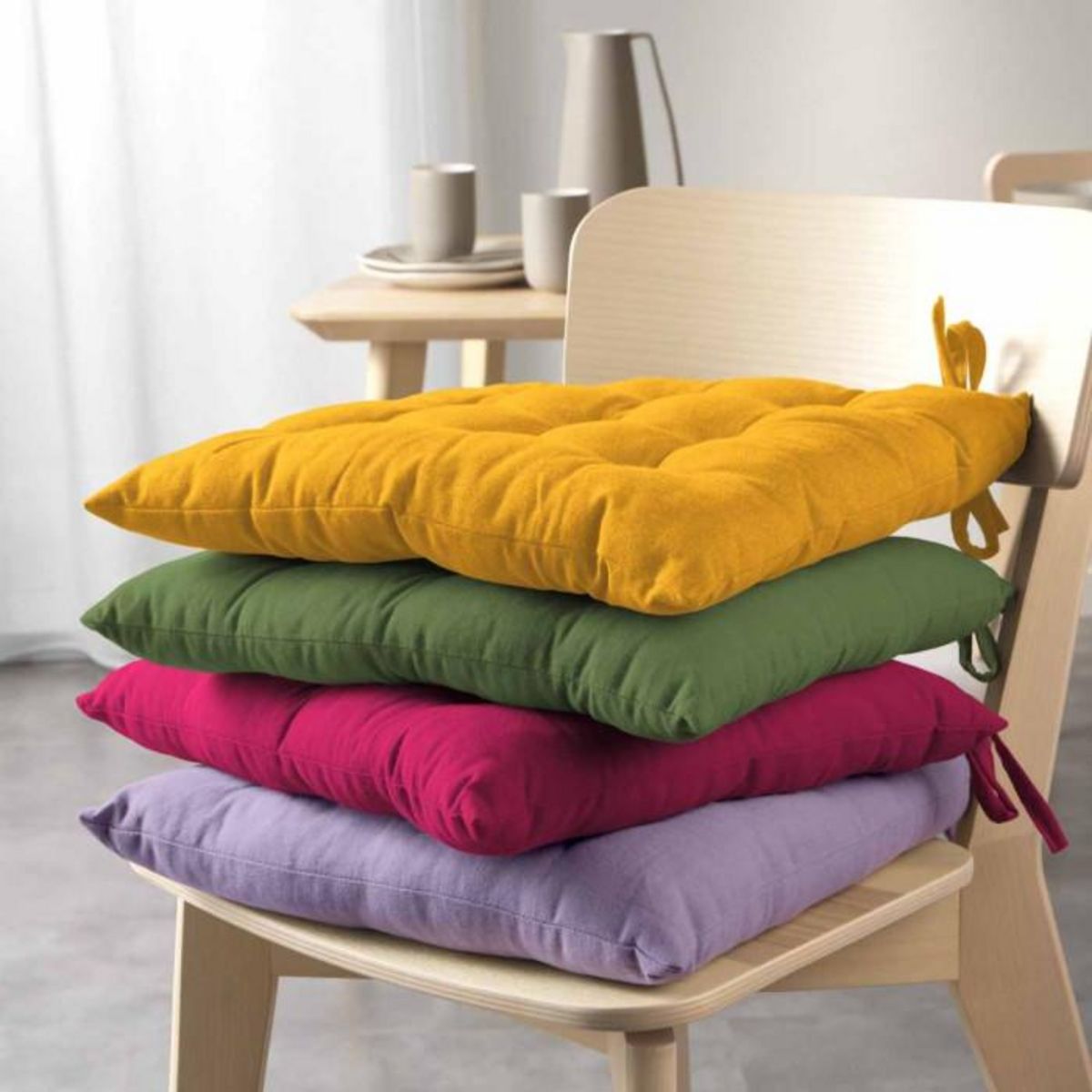 Paris Prix Coussin de Chaise  Mistral  40x40cm Lilas